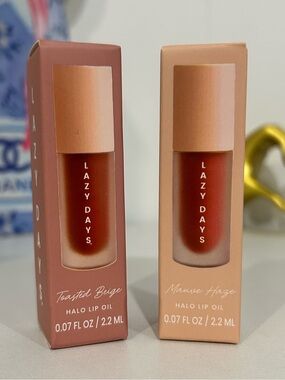 Halo Lip Oil - Toasted Beige or Mauve Haze